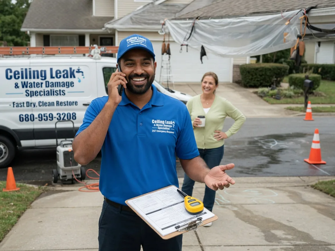 Ceiling Leak Cleanup Alton, VA FAQs